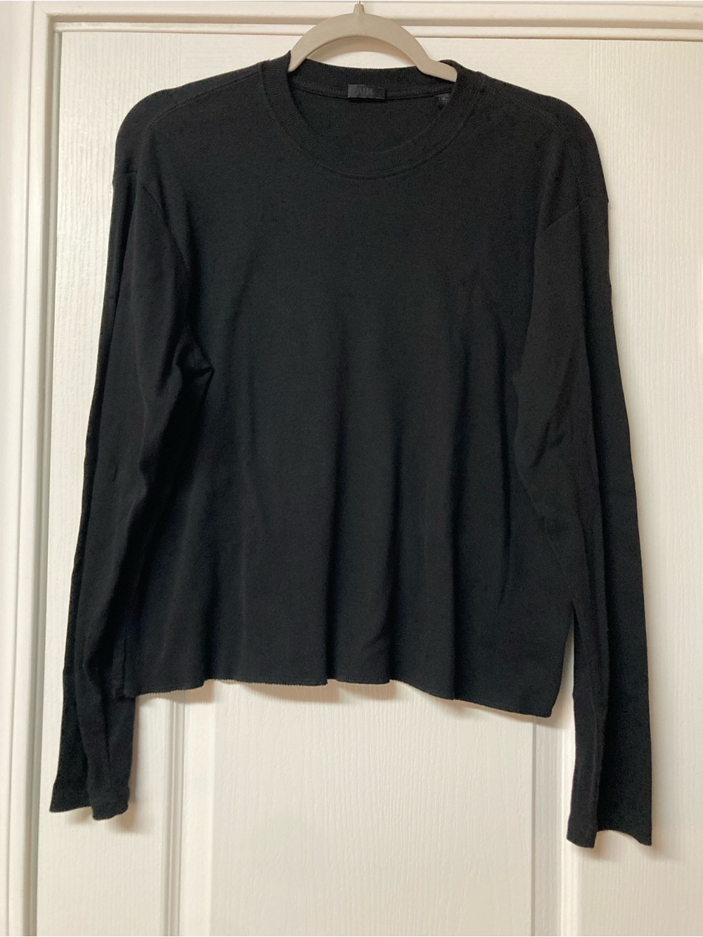 ATM Black Long Sleeve Top